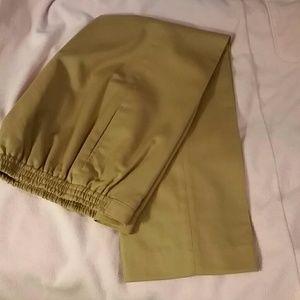 Fully lined, wool slacks